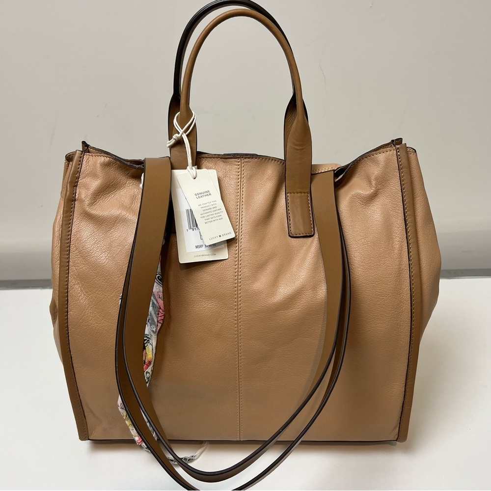 Lucky Brand Dina Leather Tote Bag